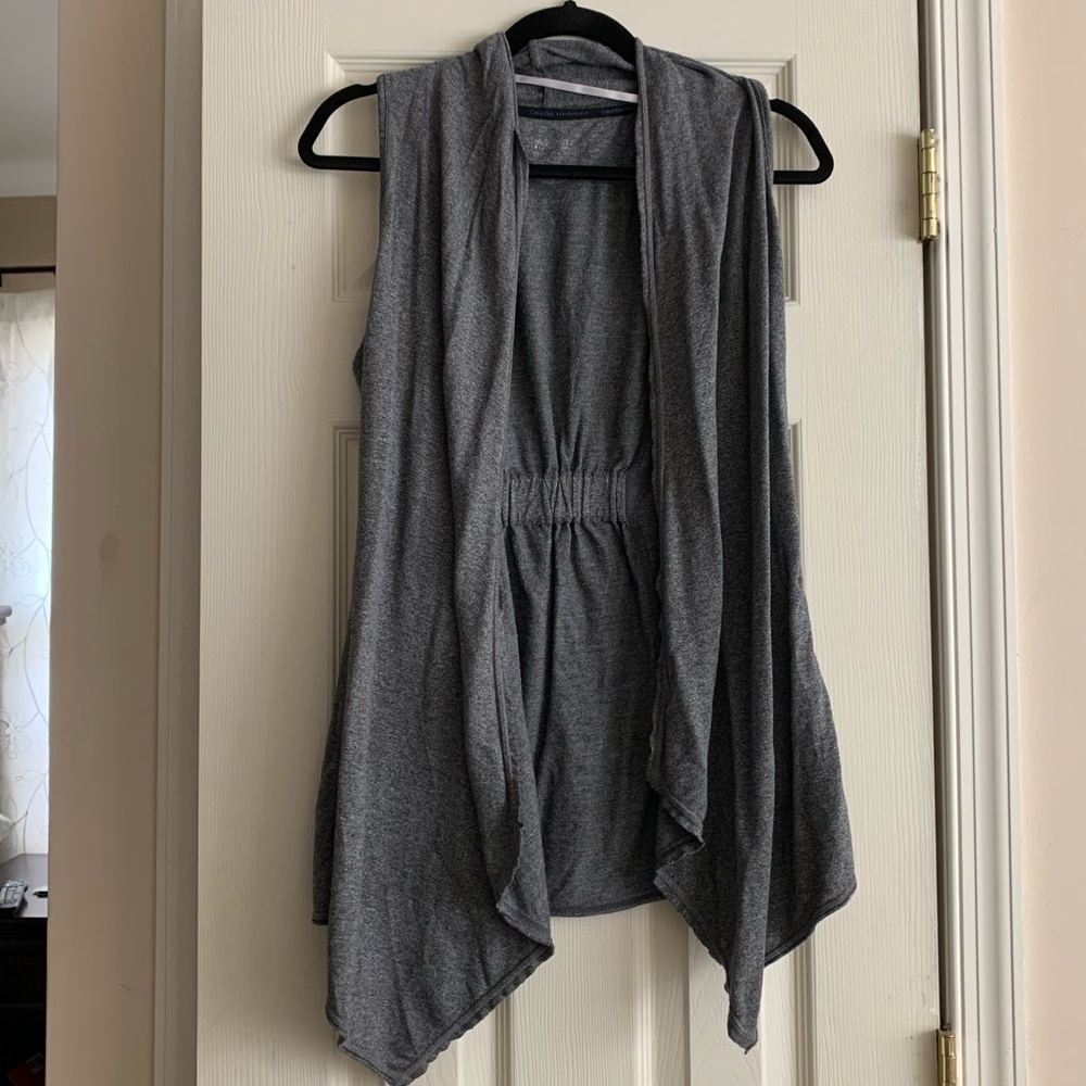 Flowy Grey Calvin Klein Performance Cardigan/Vest